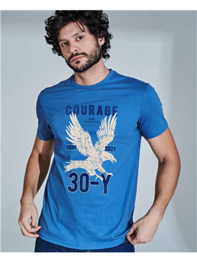 Camiseta Masculina Tradicional- guia Courage 30- Y