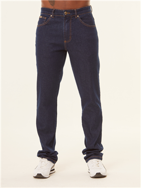 Calça Masculina Jeans - Cintura Alta Pernas Retas