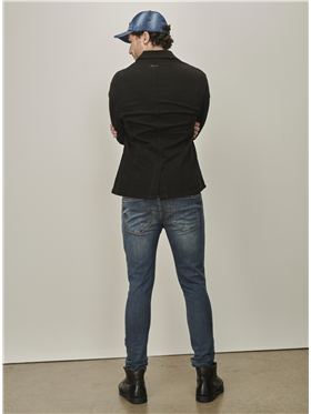 Calça Masculina Jeans- Cintura baixa e Perna Skinny