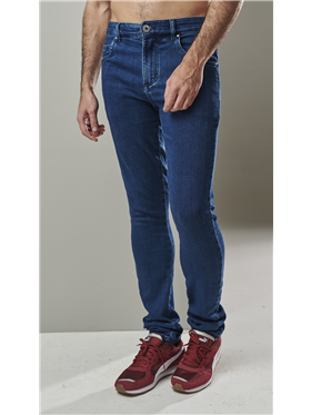 Calça Masculina Jeans Urban Cintura Média - Moletom Denim